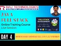Day 4 Java Full Stack Online Training Course Live 16th April 2024