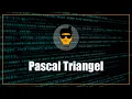 How to solve pascal triangle javascript solution