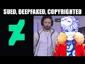 Nux copyrighted for WORDS Keanu Reeves Deepfake DeviantArt sued for AI art