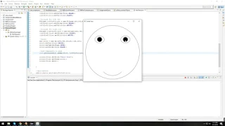 JavaFX Create A Smile Face