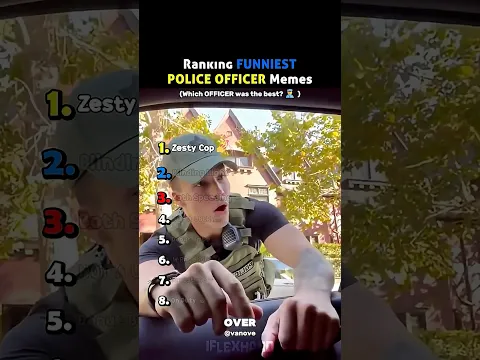 Ranking Police Officer Memes👮💀.. #short #police