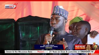 Fad Sheik Kareem Quadri Ajibola Special Prayer At Alhj Kifayat Singer 21 Years On Stage 