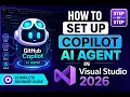 How to Set Up GitHub Copilot AI Agent in Visual Studio 2026