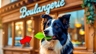 Un Chien Apporte une Feuille à la Boulangerie. La Patronne est Choquée en Découvrant la Raison !