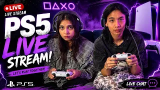 FIRST TIME TRYING PS5 GAMES