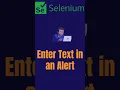 Selenium WebDriver Mastering Alerts Pop-ups in 60 Seconds Automation Guide Track 6