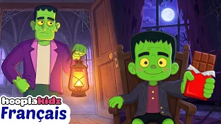 Johny Johny, oui zombie 🍫| Chanson d’Halloween pour enfants | HooplaKidz Franҫais