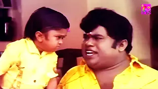 அப்பா தூங்கி மூணு நாள் ஆச்சு நா நல்லா தூங்க போறேன். ஒரு சத்தம் வரக்கூடாது புரியுதா?#goundamanicomedy