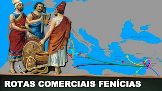 ROTAS COMERCIAIS FENÍCIAS