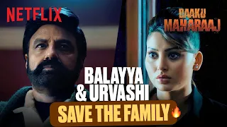 balayya u0026 urvashi fight against deadly assassins daaku maharaaj netflix india