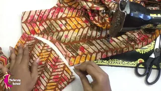 ১০ মিনিটে শিখুন✌️কাফ হাতা কাটিং ও সেলাই - একদম সহজ পদ্ধতি ✂️ Kameez Turn-up Sleeve