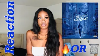 lil tjay state of emergency reaction video