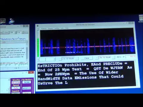 Download MP3 Morse Code Decoding Software, MRP40, CWGet, CW Decoder Review – AF5DN