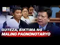 SI GUTEZA AY BIKTIMA pero siya ngayon ang kakasuhan — Sen. Marcoleta sa maling pagnonotaryo