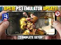🚀 Play PS3 Games on Android! Aps3e v1.32 Emulator Full Setup, Best Settings \u0026 Performance Test