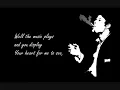 Tom Waits I hope that I don't fall in love with you (lyrics)