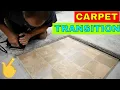 CARPET TRANSITION TURN AND TACK