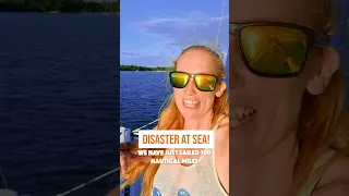 RIPPED SAILS and 1000 miles still to go! 😫