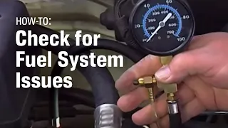 AutoZone Car Care Fuel System and Fuel Pump Diagnostics