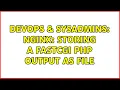 DevOps SysAdmins nginx storing a fastcgi php output as file