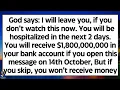 Download Lagu 🧾 God says, If you don’t watch this now. You will be hospitalized in the next 2 days.. | God Message