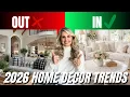 2026 HOME DECOR TRENDS WHAT S IN AND WHAT S OUT