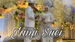103 lagu janji suci oleh pengantin pak polisi di ambon