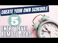 MAKE YOUR OWN SCHEDULE JOBS - Fully Remote 1099 Jobs