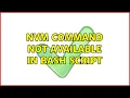 nvm command not available in bash script 4 Solutions