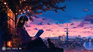 Calm Night Melodies 🍂📚 Lofi Deep Focus Work / Study Concentration ~ [chill lo-fi hip hop beats]