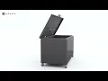 MIRADOR Outdoor Metal Deck Box Assembly 3D Tutorial