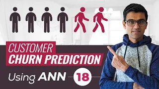 Customer churn prediction using ANN Deep Learning Tutorial 18 Tensorflow2 0 Keras Python
