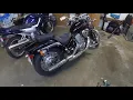 Honda Shadow 2007 VT600C Rear Turn Signal Removal