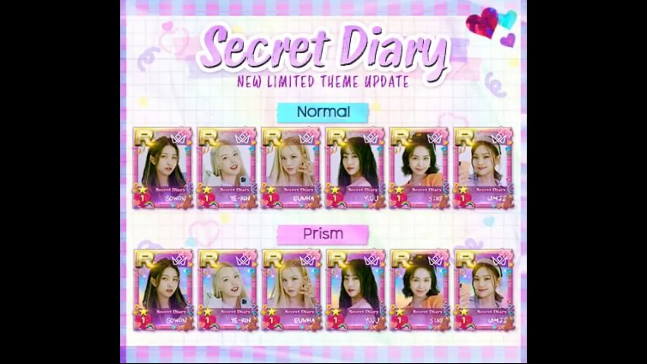 [SUPERSTAR GFRIEND]Secret Diary📔 HARD3⭐️