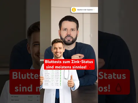 Zink-Bluttests sind meistens nutzlos!❌