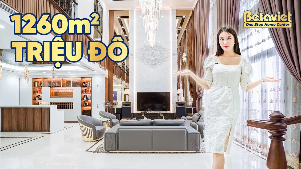 Khám phá biệt thự 1260m2 thông tầng như khách sạn 5 sao cùng MC VTV
