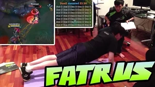 DYRUS DOING PUSHUPS | THAT'S WHY YOU DON'T CHASE SINGED | DOO D - That's the Dyrus I love to watch 2