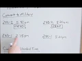 Lesson 28 - Military Time