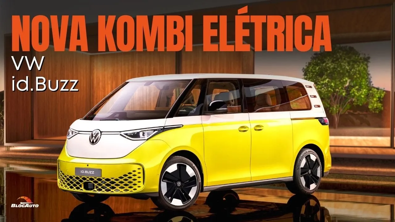 ???? VOLKSWAGEN KOMBI volta agora 100% elétrica para passageiros, o VW id.Buzz - BlogAuto