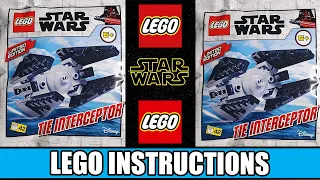 LEGO Instructions | Star Wars Magazine | 912067 | TIE Interceptor