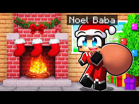 Video Thumbnail: Noel Baba Olarak 24 SAATTE Zengin Oldum! 🎅 | Minecraft