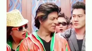 مشهد مضحك من فيلم شاروخان Happy New Year 