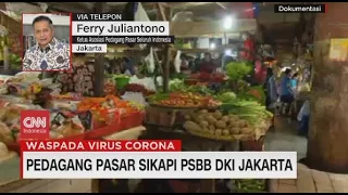 Download Pedagang Pasar Sikapi PSBB DKI Jakarta MP3