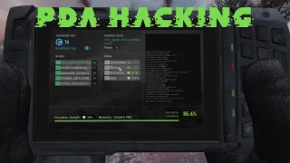 PDA Hacking In-game Showcase for S T A L K E R Anomaly