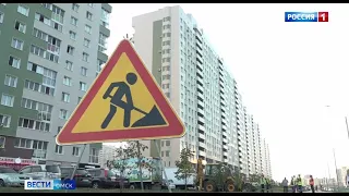 В Омске началось строительство новой контактной сети на Левобережье