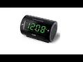 Setup - Dual Alarm Clock Radio With Nature Sounds-Model-JCR-210