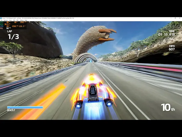 Cemu 1.15.4 | 5K IR | Fast Neo Racing