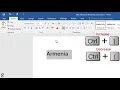 Increase or Decrease Font Size with Shortcut key in Word