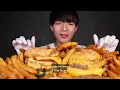 ASMR FIVE GUYS | DOUBLE CHEESEBURGER 🍔 + CAJUN FRIES 🍟 (Eating Sound) | MAR ASMR