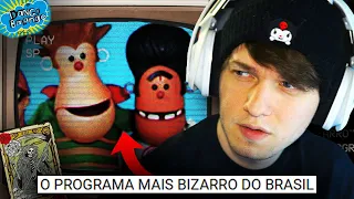 Vendo o desenho infantil brasileiro macabro